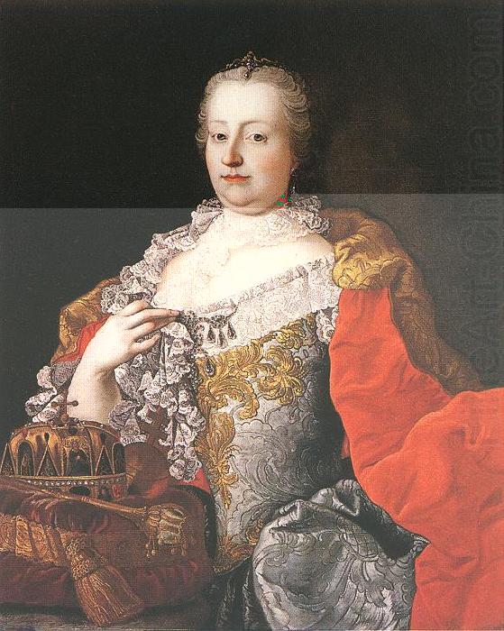 Queen Maria Theresia sg, MEYTENS, Martin van